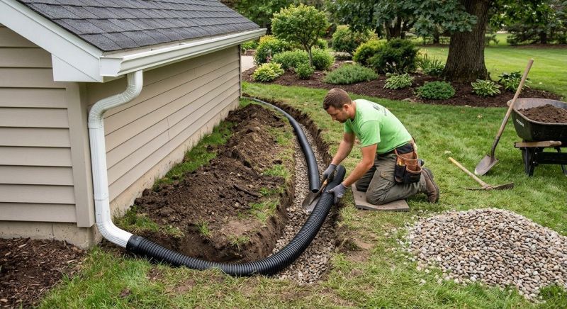Drainage Ditch Excavation in Houston, TX